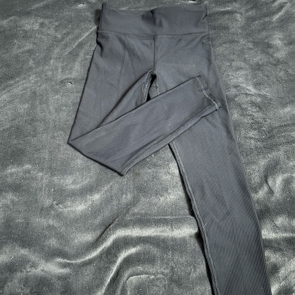 Old Navy Active Ribbed Black Leggings